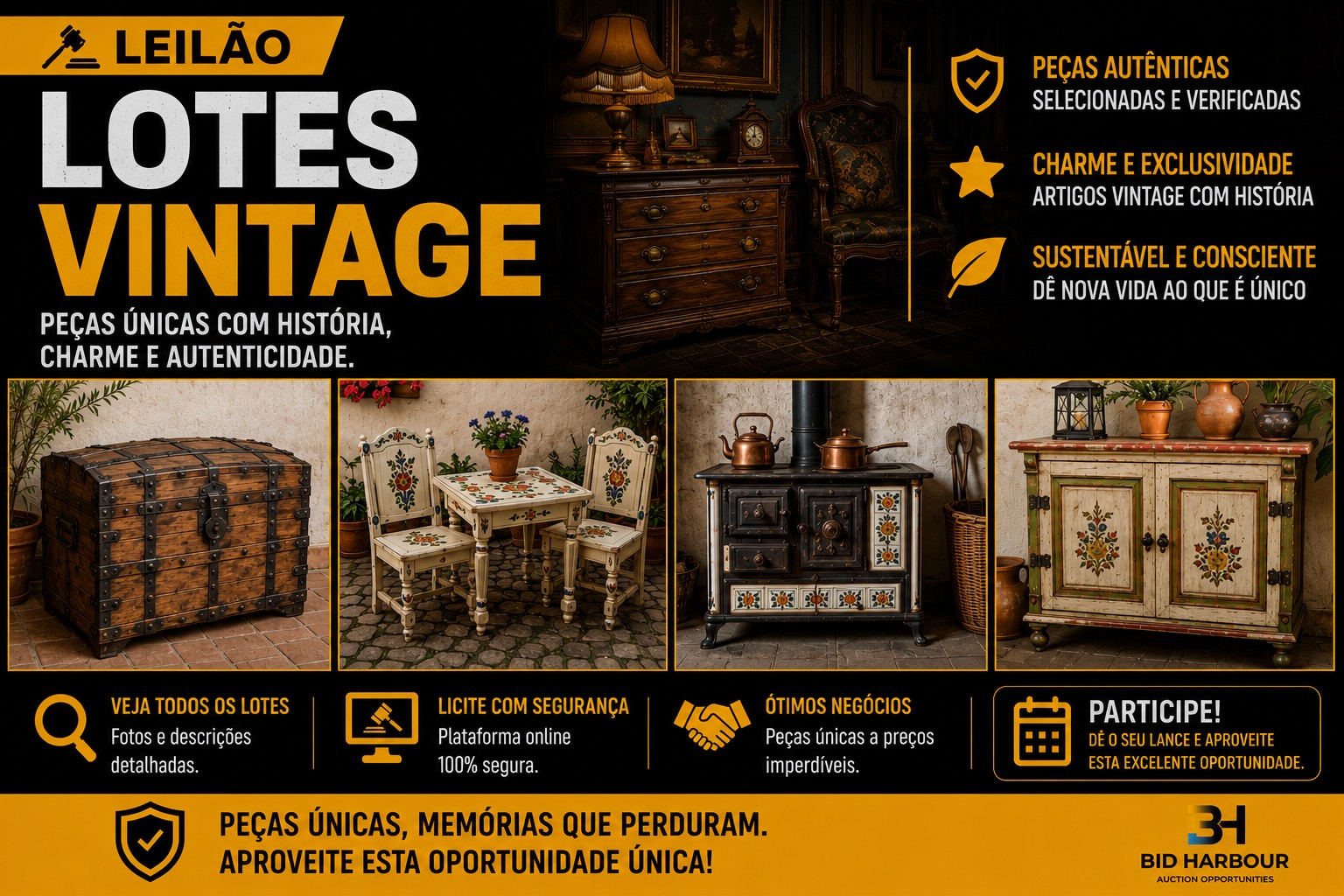 Artigos Casa Vintage